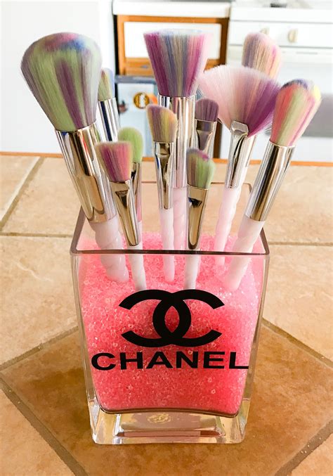 coco chanel makeup brush holder|chanel makeup brushes selfridges.